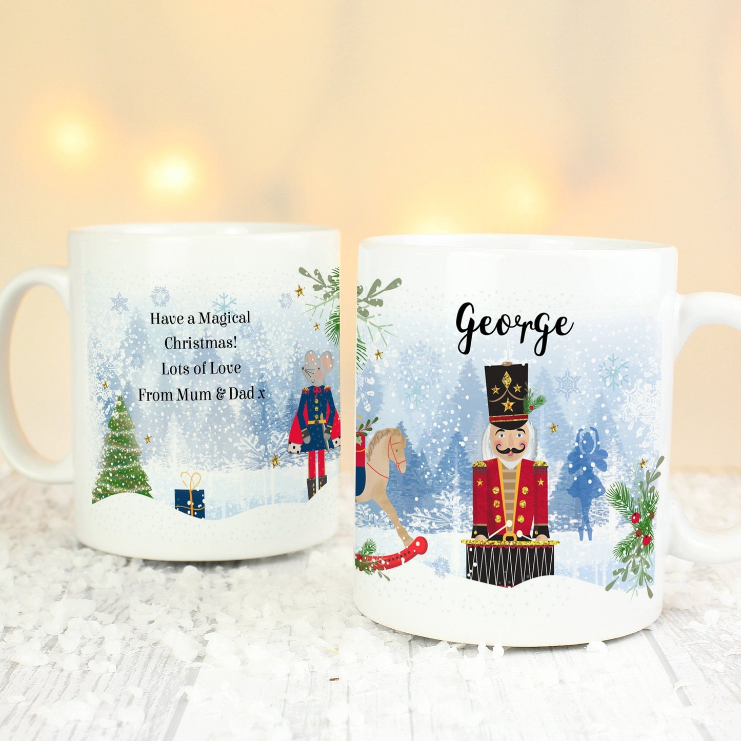 Personalised Nutcracker Mug Gifts Finder ScentiMelti Wax Melts