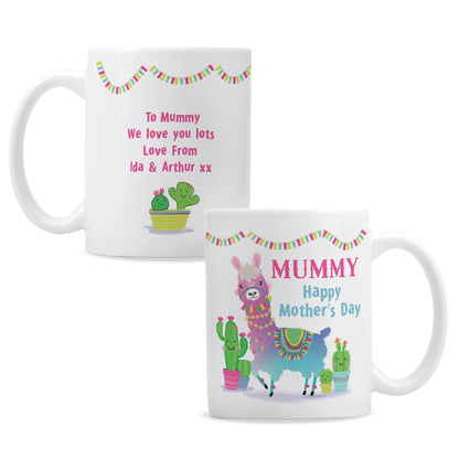 Personalised Pink Llama Mug Gifts Finder ScentiMelti Wax Melts