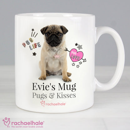 Personalised Rachael Hale Doodle Pug Mug Gifts Finder ScentiMelti Wax Melts