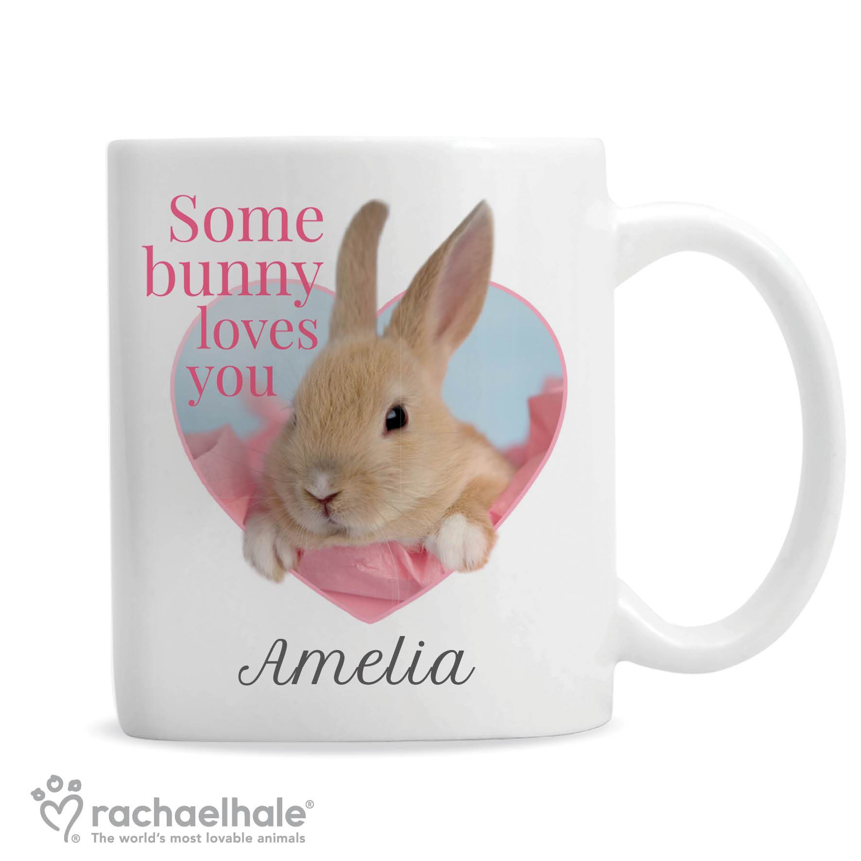 Personalised Rachael Hale 'Some Bunny' Mug Gifts Finder ScentiMelti Wax Melts