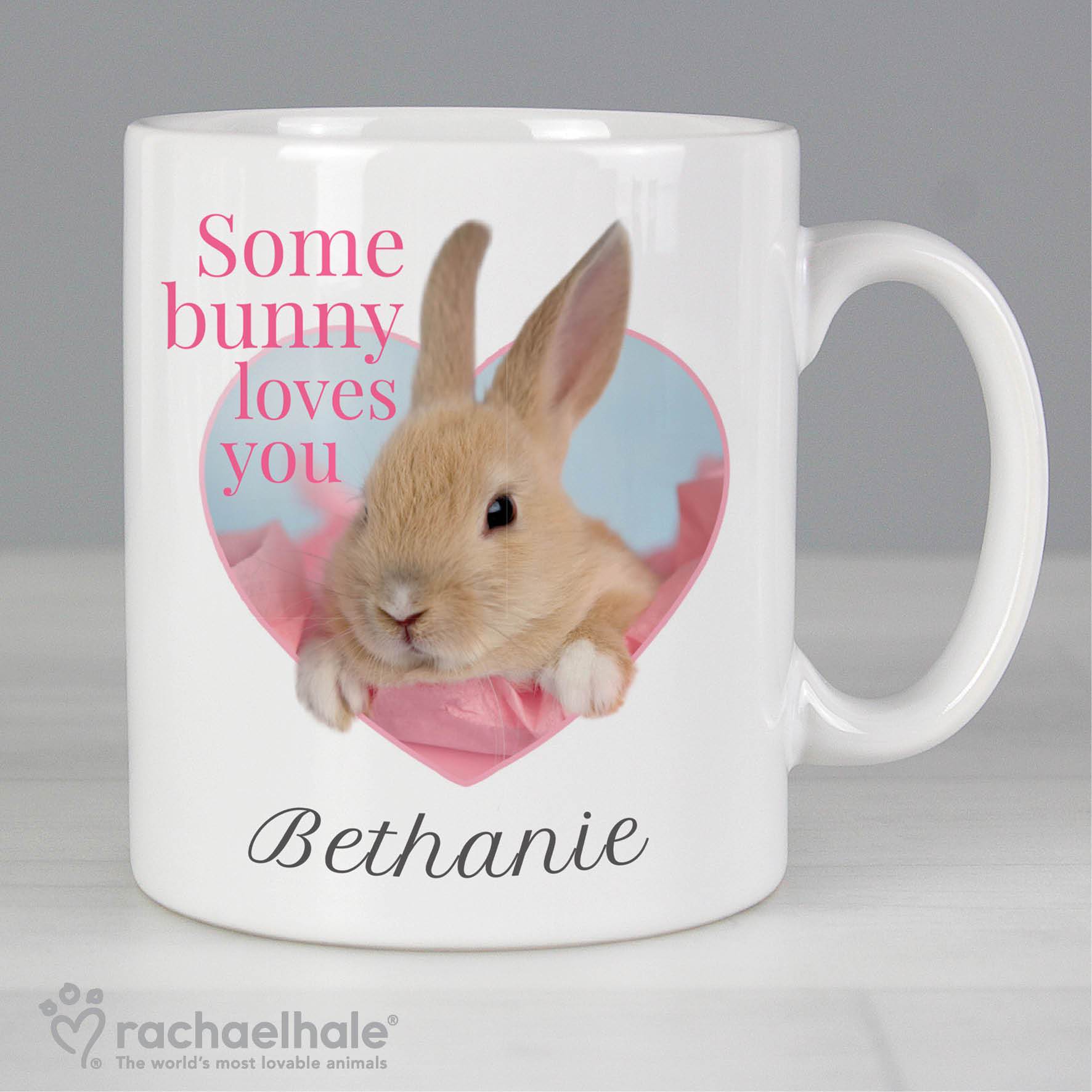 Personalised Rachael Hale 'Some Bunny' Mug Gifts Finder ScentiMelti Wax Melts