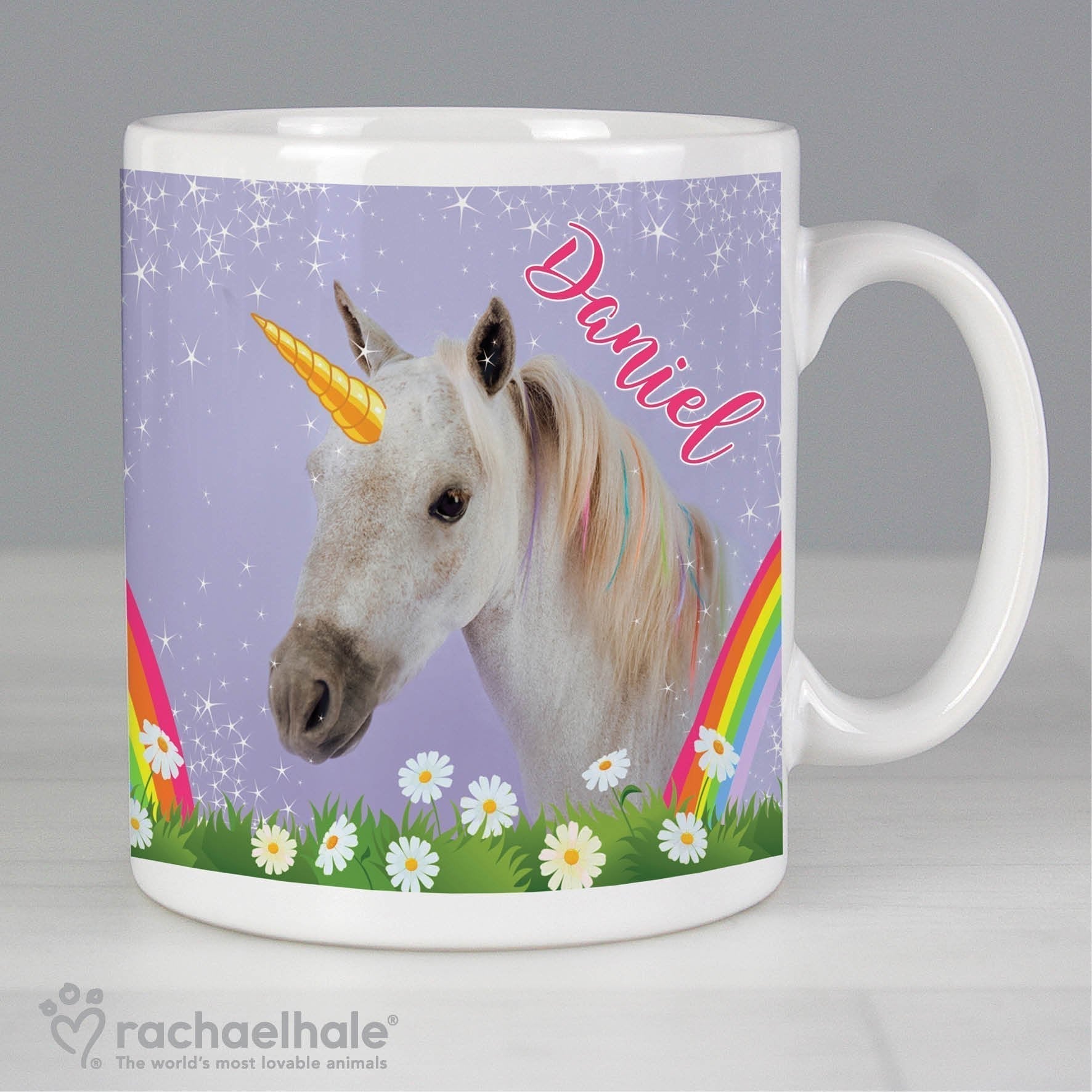 Personalised Rachael Hale Unicorn Mug Gifts Finder ScentiMelti Wax Melts