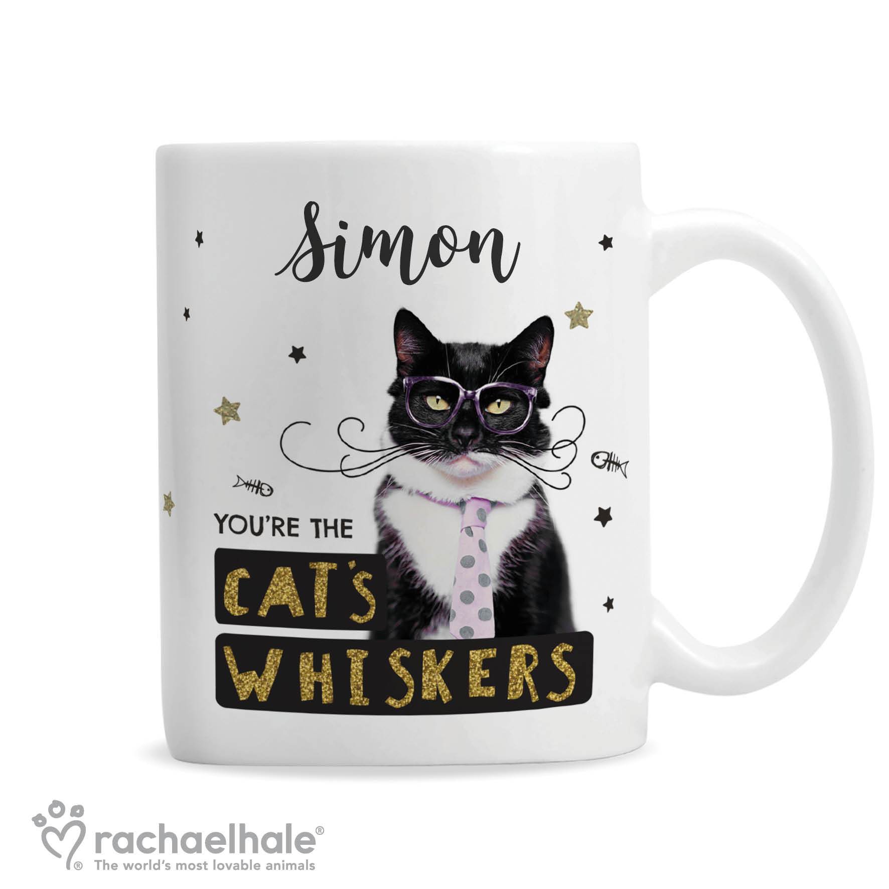 Personalised Rachael Hale 'You're the Cat's Whiskers' Mug Gifts Finder ScentiMelti Wax Melts