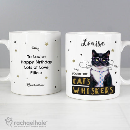 Personalised Rachael Hale 'You're the Cat's Whiskers' Mug Gifts Finder ScentiMelti Wax Melts