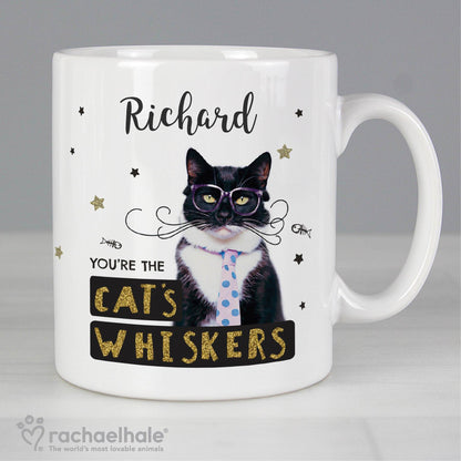 Personalised Rachael Hale 'You're the Cat's Whiskers' Mug Gifts Finder ScentiMelti Wax Melts