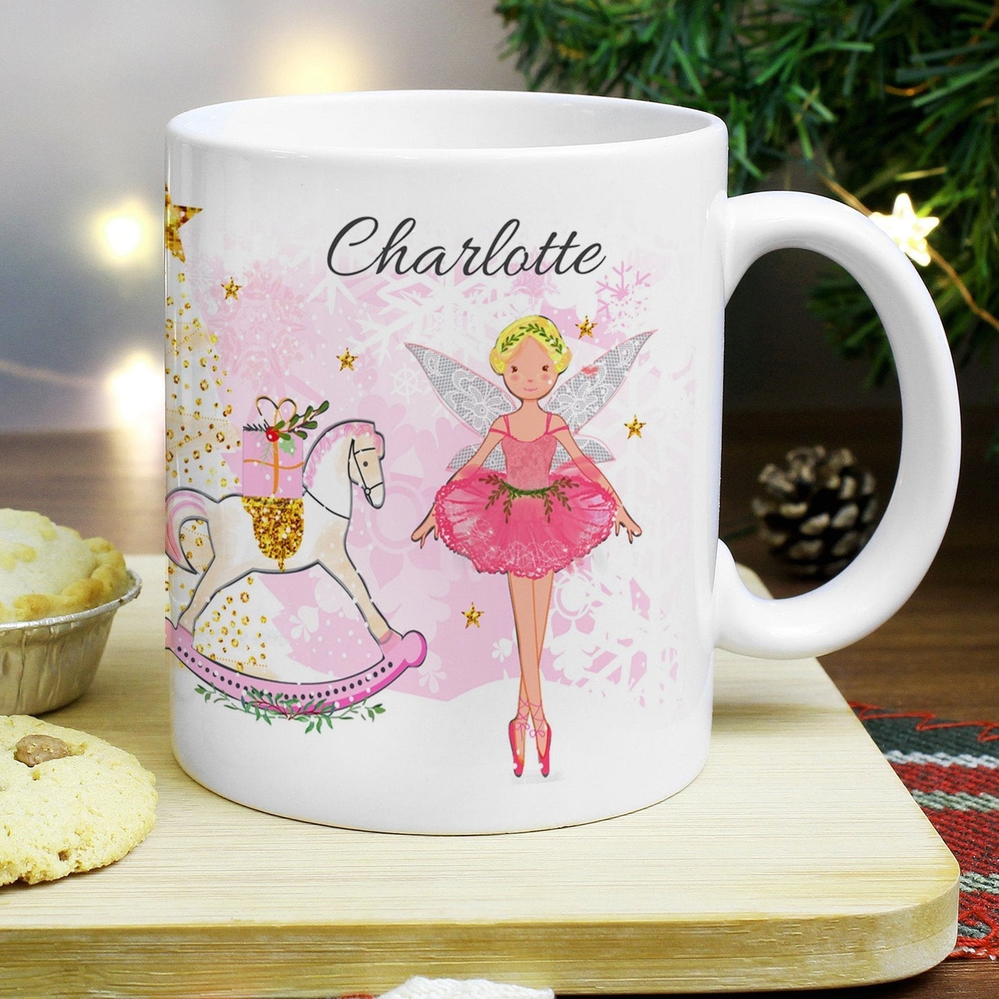 Personalised Sugar Plum Fairy Mug Gifts Finder ScentiMelti Wax Melts