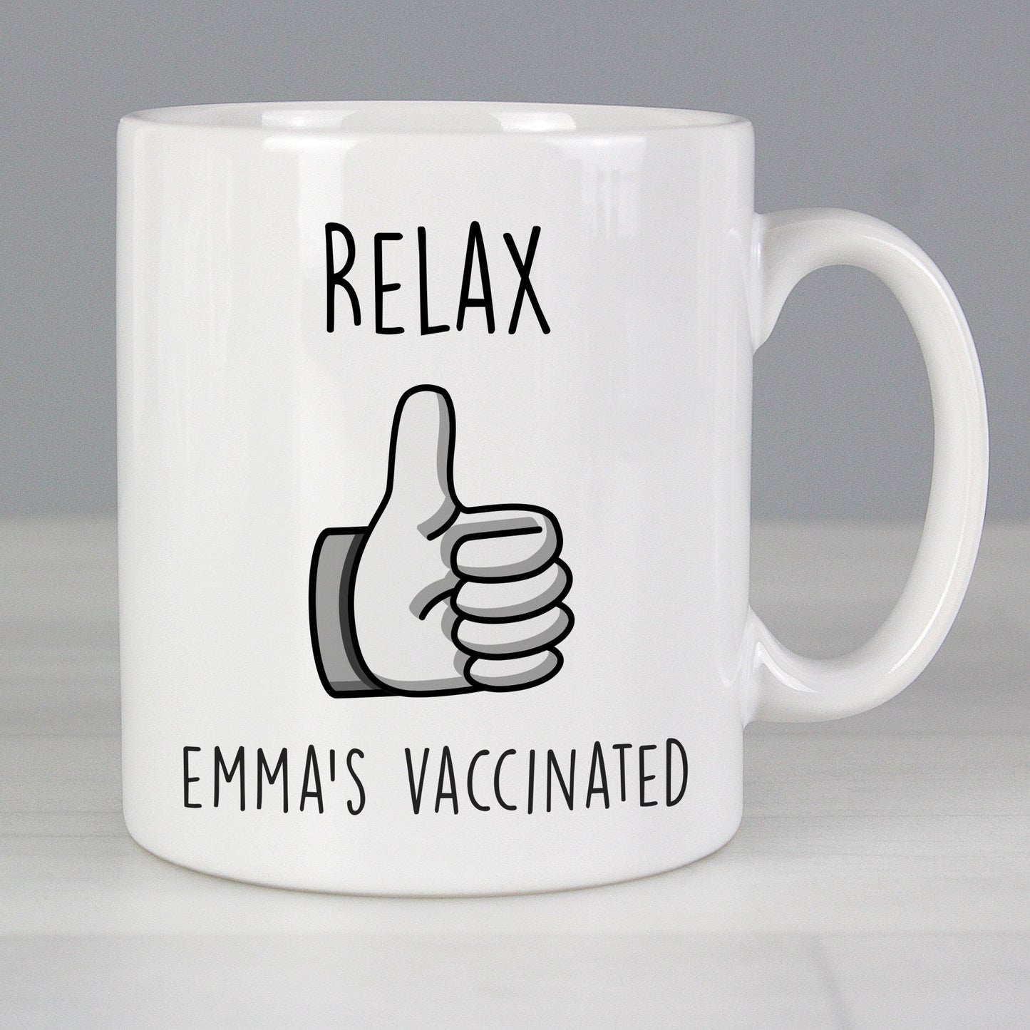 Personalised Thumbs Up Mug Gifts Finder ScentiMelti Wax Melts