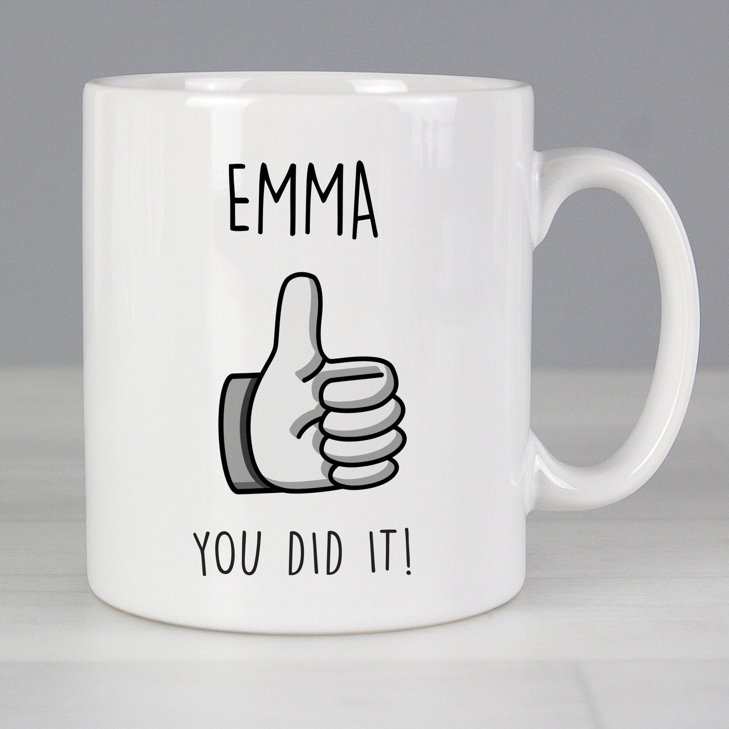 Personalised Thumbs Up Mug Gifts Finder ScentiMelti Wax Melts