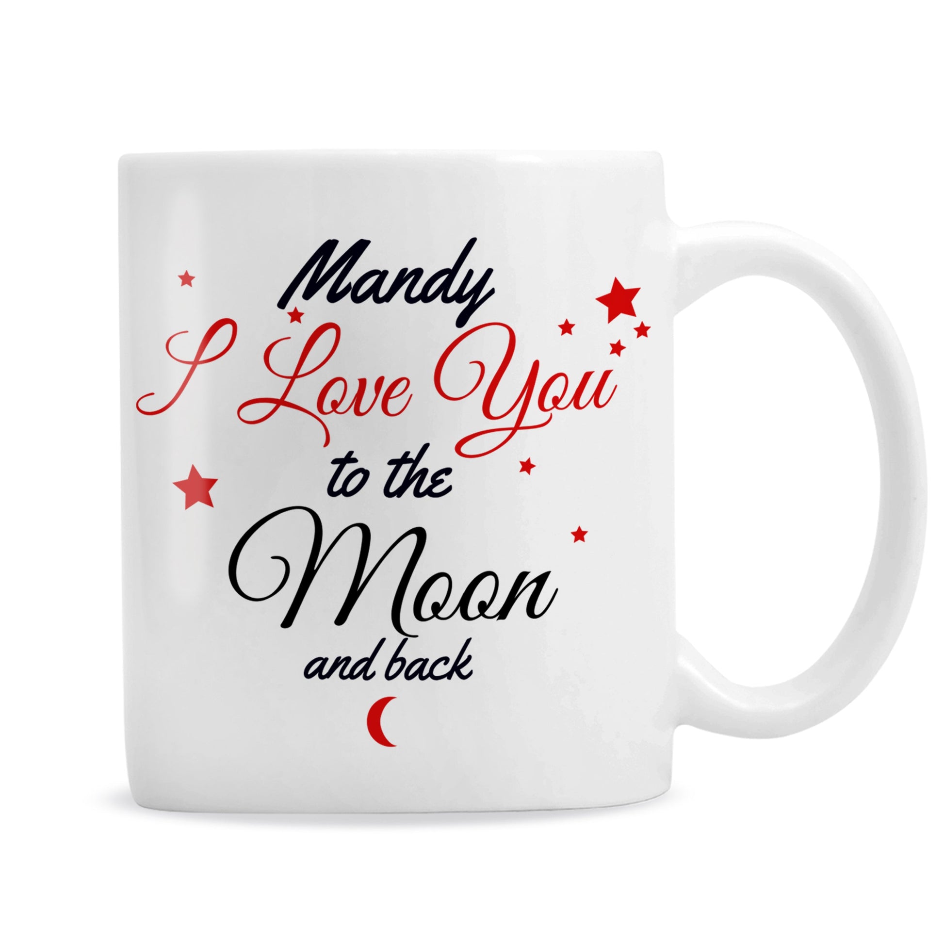 Personalised To the Moon and Back Mug Gifts Finder ScentiMelti Wax Melts