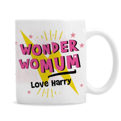 Personalised Wonder WoMum Mug Gifts Finder ScentiMelti Wax Melts