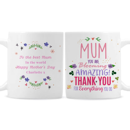 Personalised You Are Blooming Amazing Mug Gifts Finder ScentiMelti Wax Melts