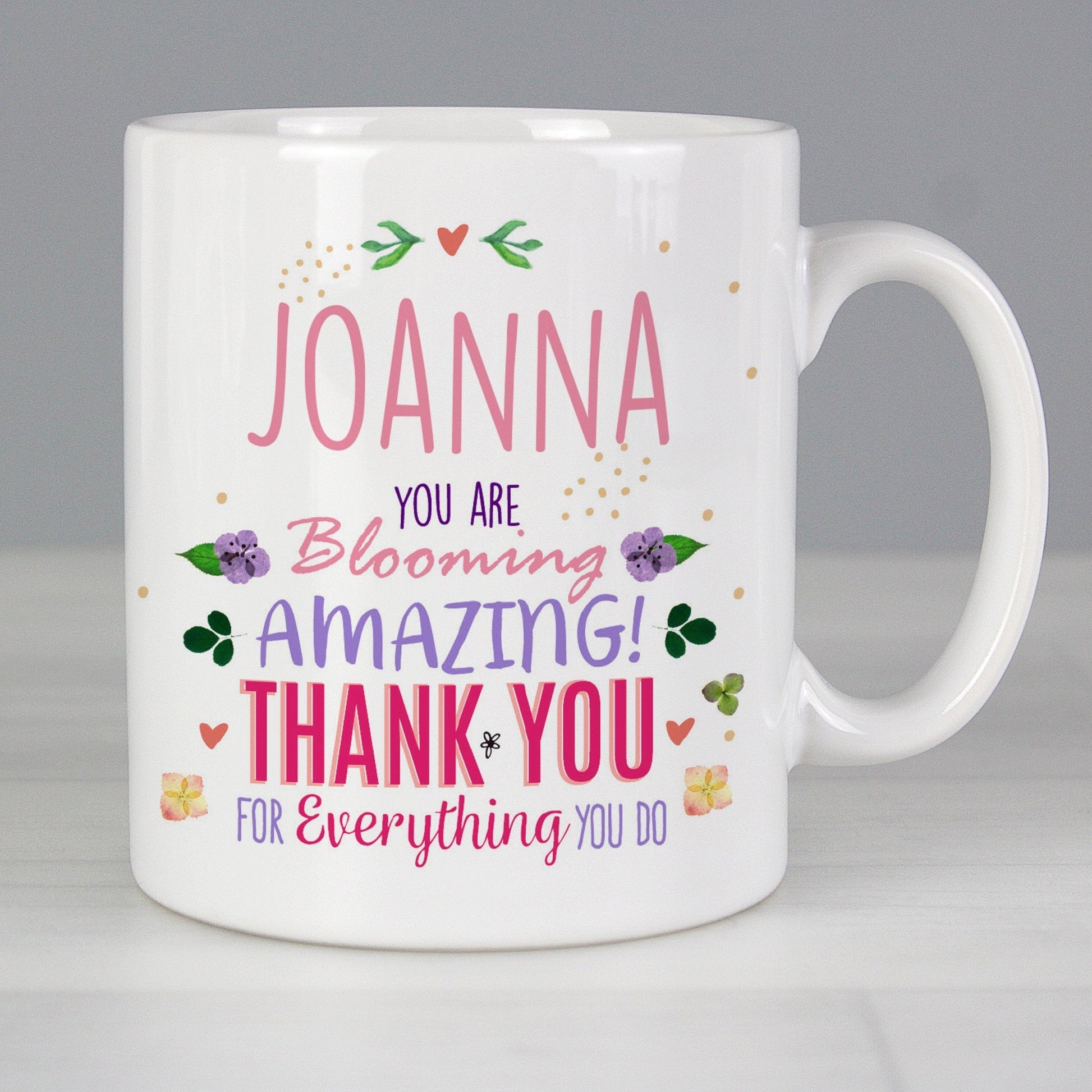 Personalised You Are Blooming Amazing Mug Gifts Finder ScentiMelti Wax Melts