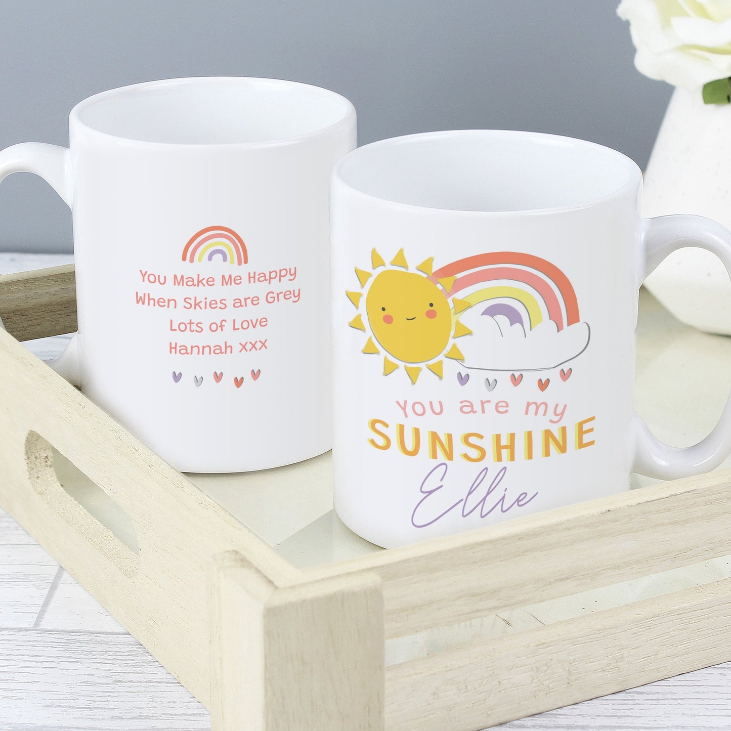 Personalised You Are My Sunshine Mug Gifts Finder ScentiMelti Wax Melts