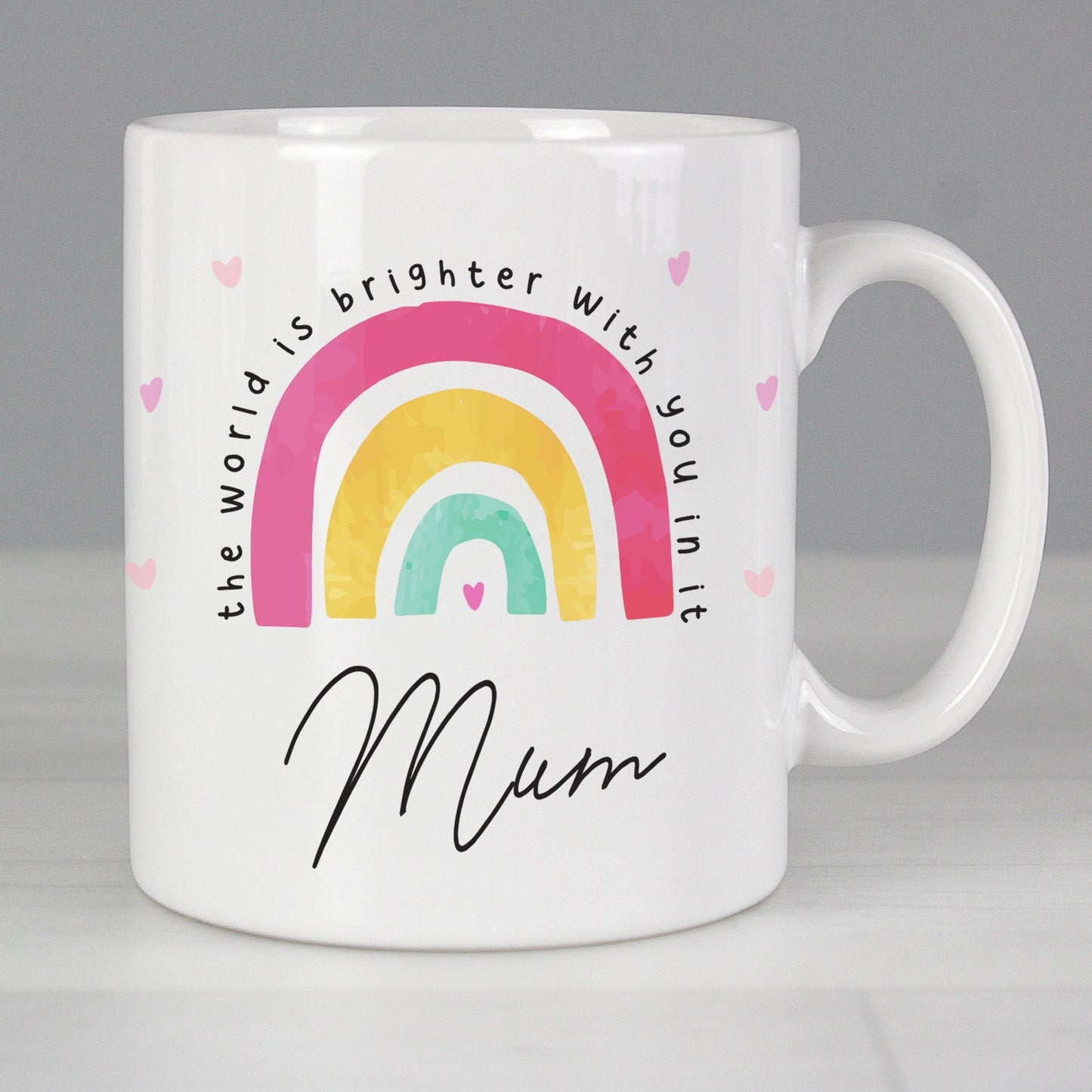 Personalised You Make The World Brighter Mug Gifts Finder ScentiMelti Wax Melts