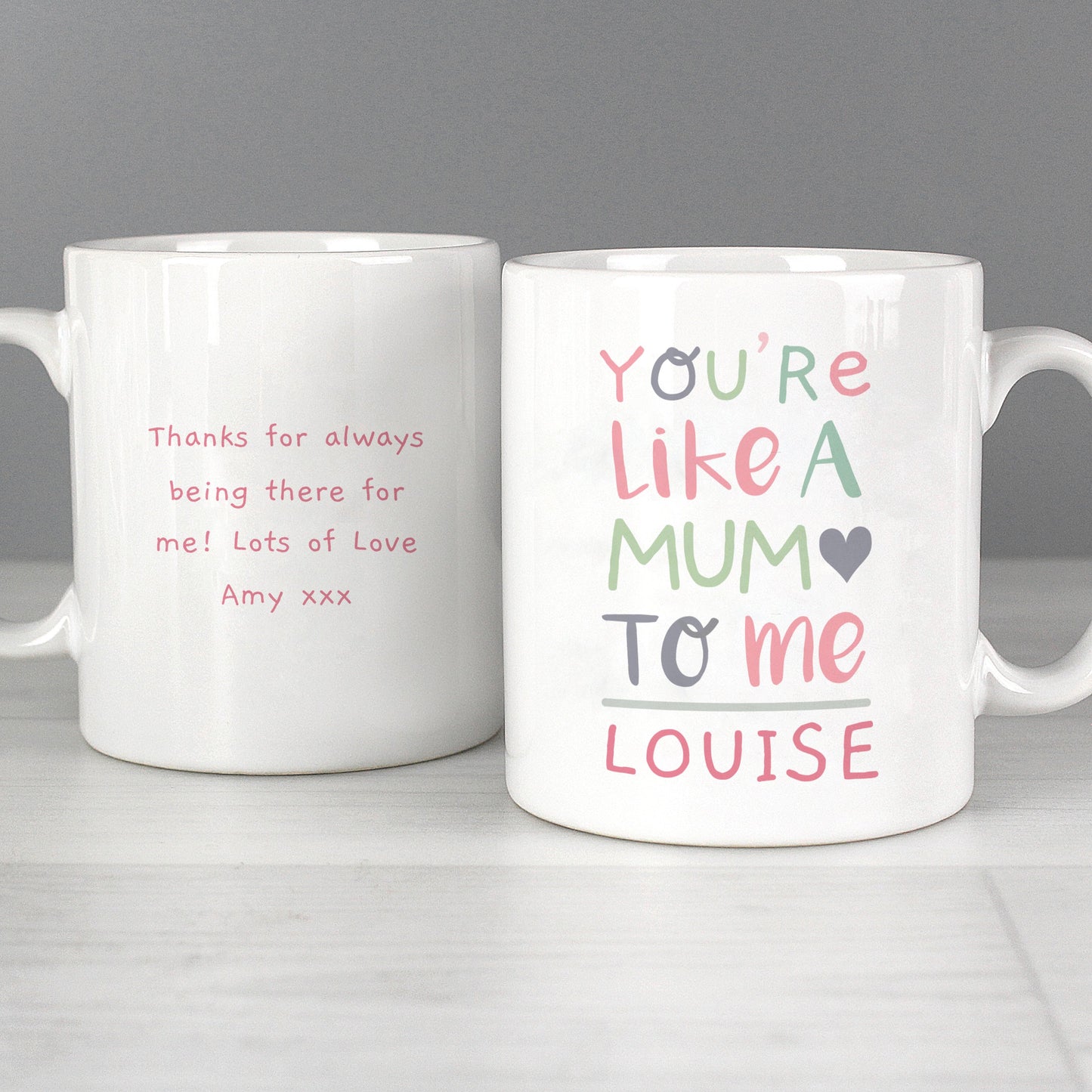 Personalised You're Like A Mum To Me Mug Gifts Finder ScentiMelti Wax Melts