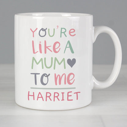 Personalised You're Like A Mum To Me Mug Gifts Finder ScentiMelti Wax Melts