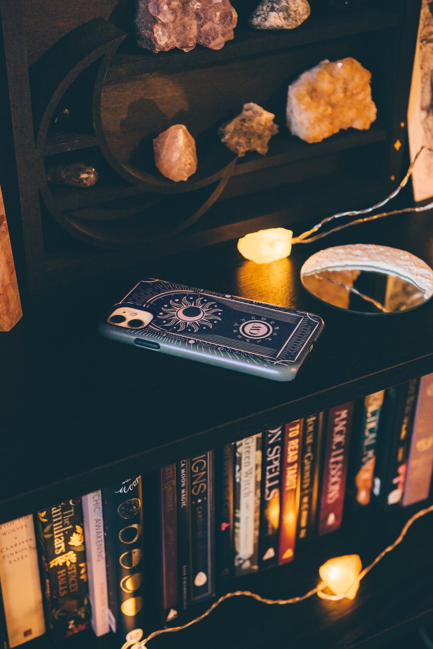 Tarot iPhone Case - Midnight Blue - ScentiMelti Home Fragrance, Beauty & Gifts UK