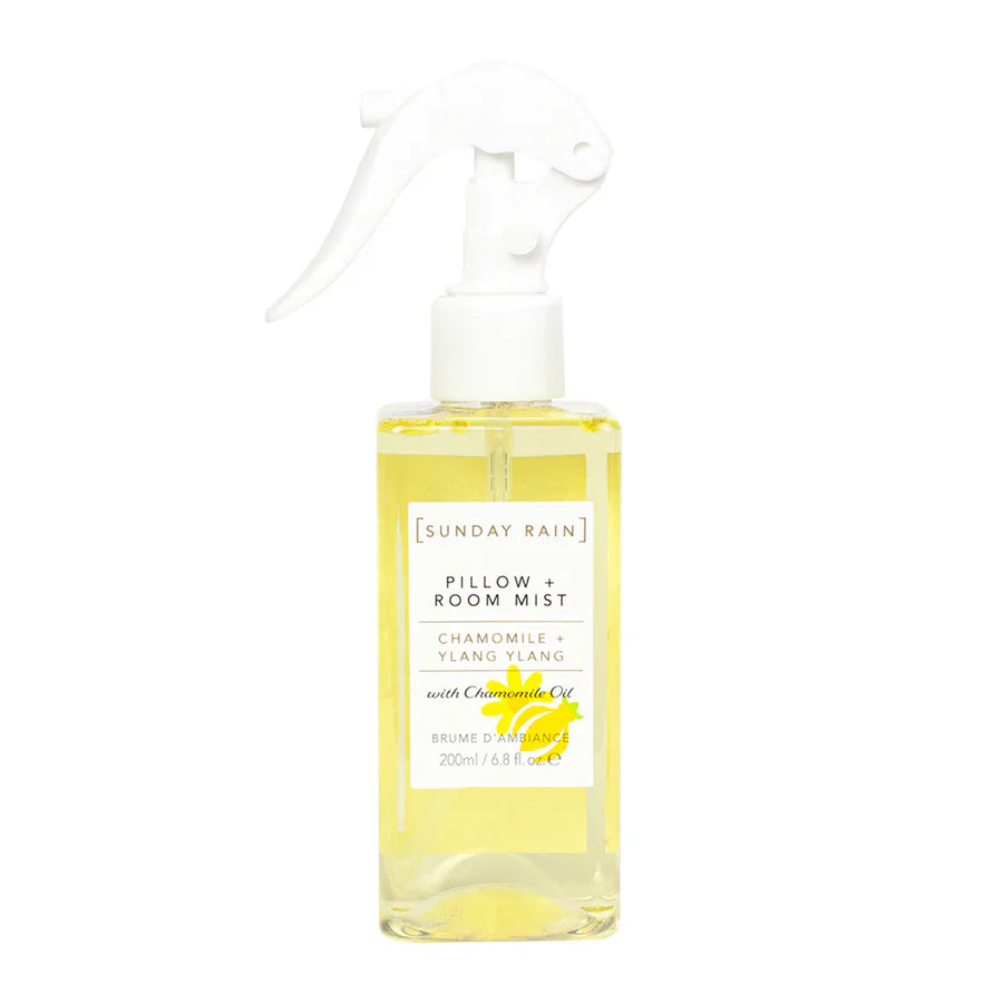 Sunday Rain Chamomile & Ylang Ylang Pillow & Room Mist 200ml - ScentiMelti Home Fragrance, Beauty & Gifts UK