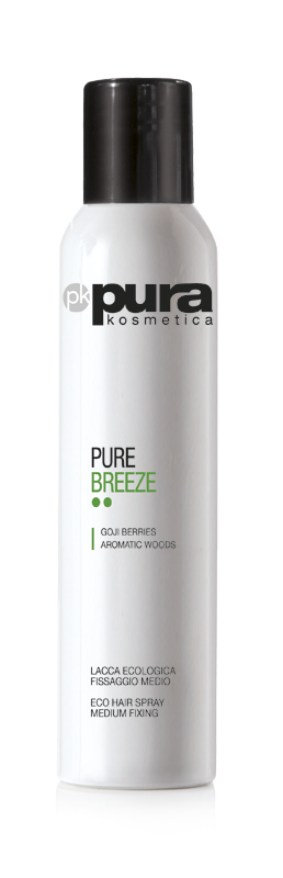 Pura Kosmetica Pure Breeze Eco Hairspray - Medium hold, 300ml - ScentiMelti Home Fragrance, Beauty & Gifts UK