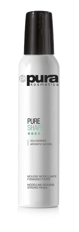 Pura Kosmetica Pure Shape Modelling Mousse - Volumising Strong Hold, 300ml - ScentiMelti Home Fragrance, Beauty & Gifts UK