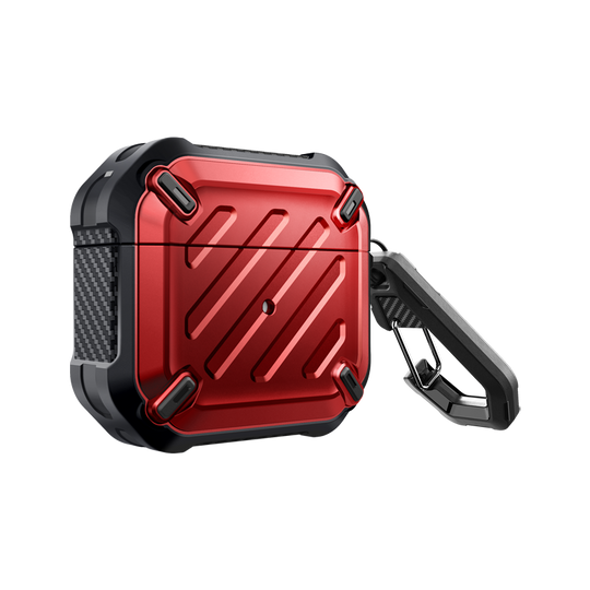 Apple AirPods 3 Unicorn Beetle PRO Rugged Case-Metallic Red - ScentiMelti Home Fragrance, Beauty & Gifts UK