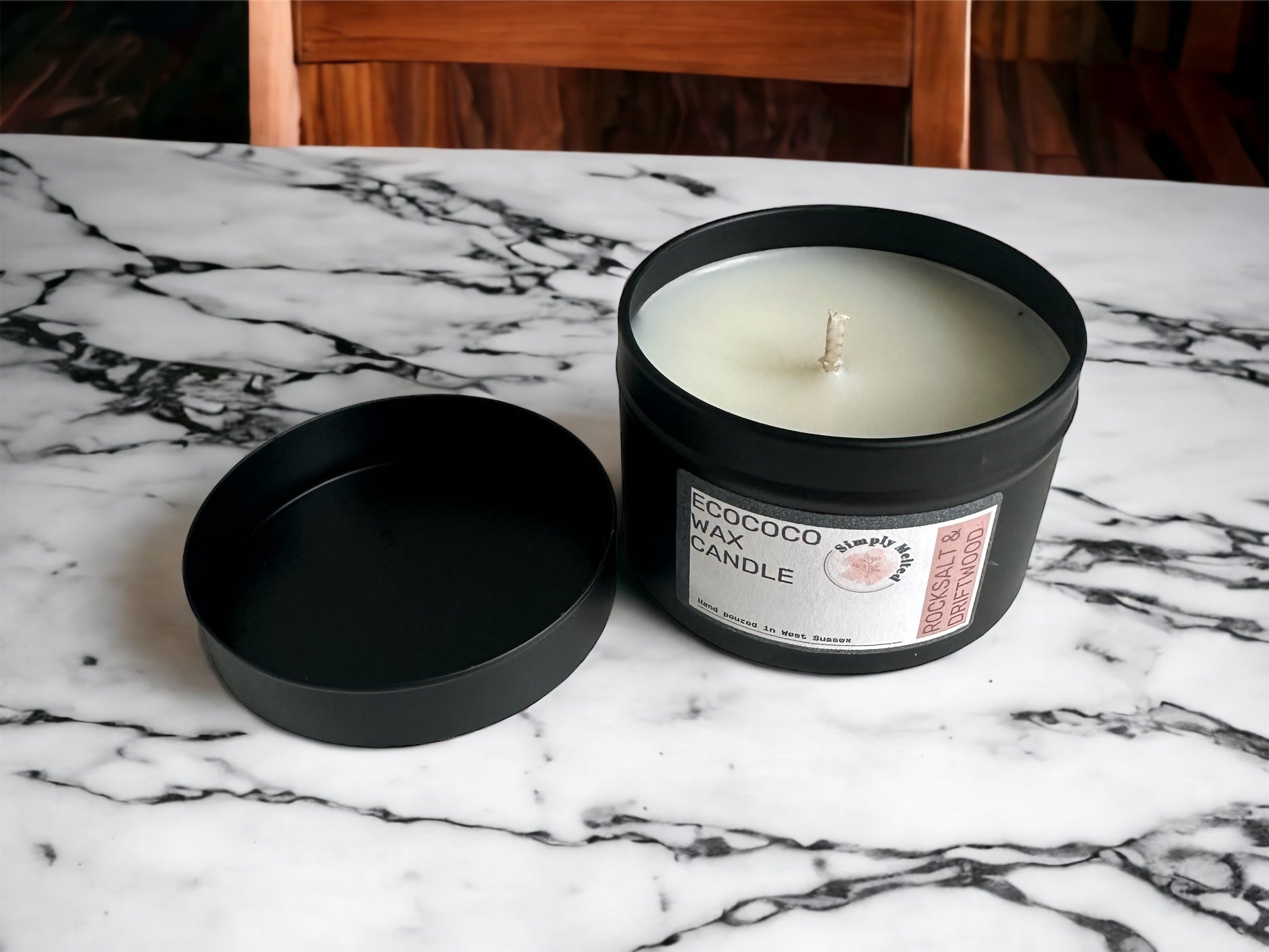 Rocksalt & Driftwood Candle - ScentiMelti Home Fragrance, Beauty & Gifts UK