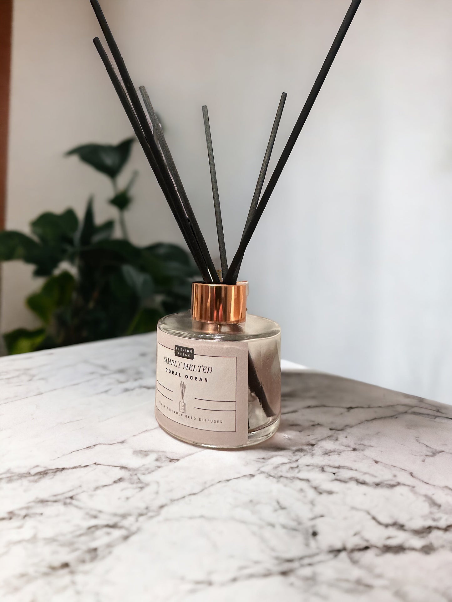 Rose Gold Reed Diffuser - ScentiMelti Home Fragrance, Beauty & Gifts UK