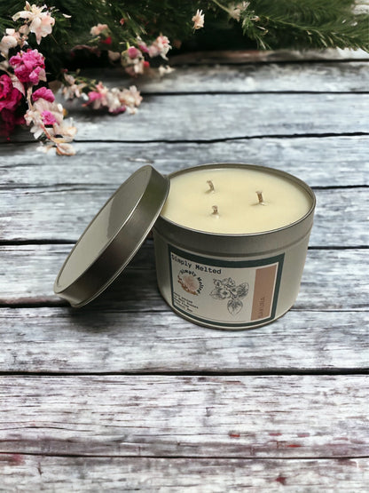 Sakura Three Wick Tin Candle - ScentiMelti Home Fragrance, Beauty & Gifts UK