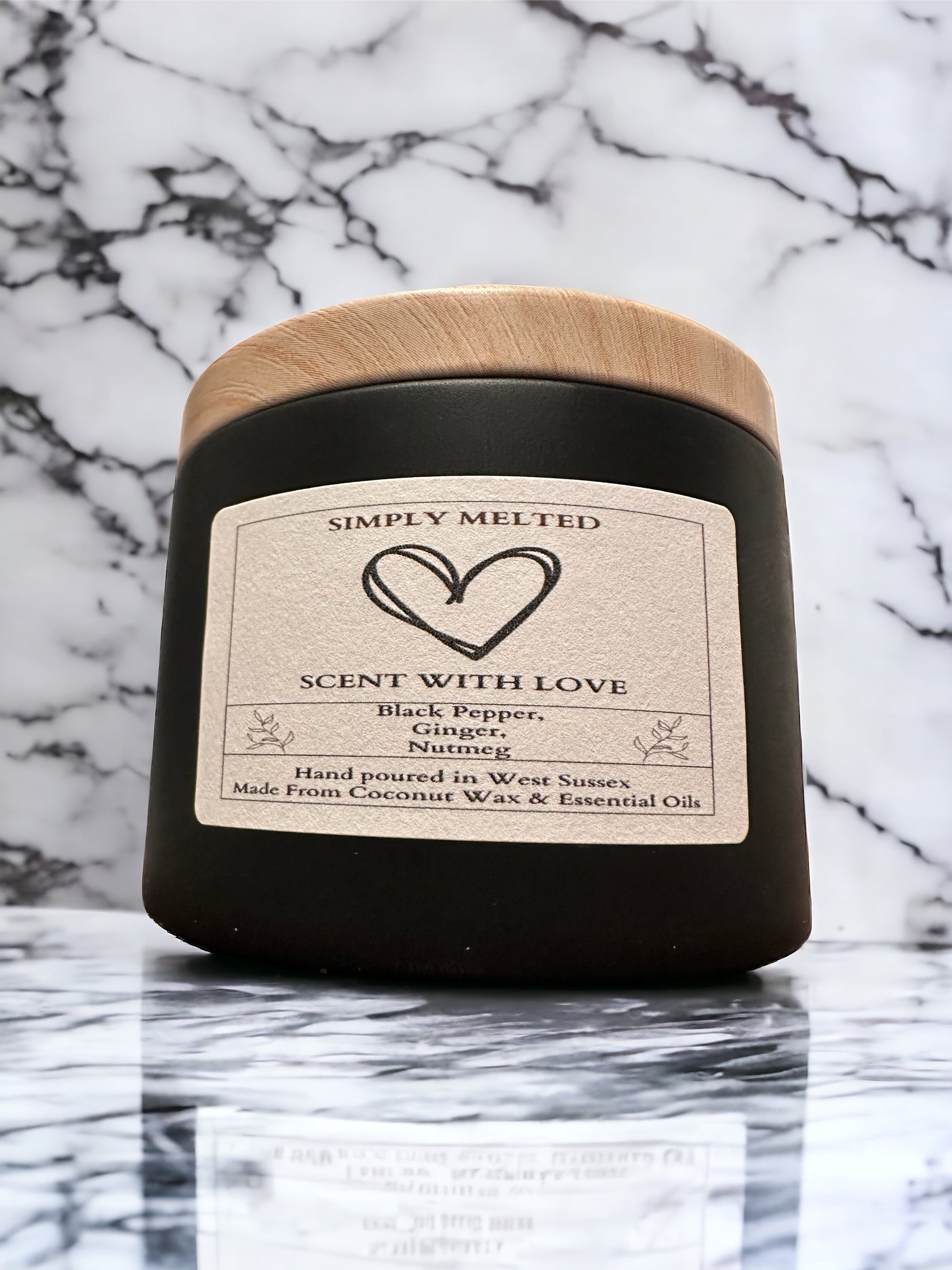 Scent With Love | Luxury Aphrodisiac Candle - ScentiMelti Home Fragrance, Beauty & Gifts UK