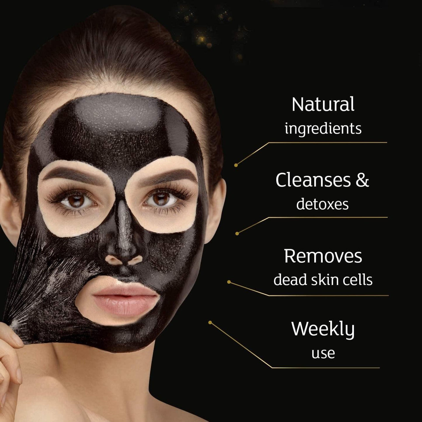 7th Heaven Charcoal and Black Sugar Easy Peel Off Mask Tube for a Deep Pore Detox - Ideal for Oily, Combination and Problem Skin, 0.2 Kg Beauty Goddess ScentiMelti Wax Melts