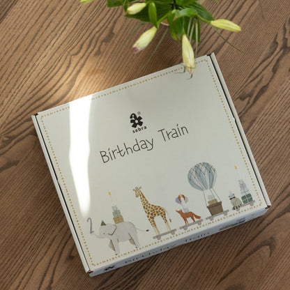 Wooden Birthday Train with Animals by Sebra www.ellajames.co.uk ScentiMelti Wax Melts