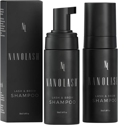 Nanolash Lash & Brow Shampoo 50 ml - cleansing shampoo for eyelashes and eyebrows, eyelash foam, eyelash extension cleanser Beauty Goddess ScentiMelti Wax Melts