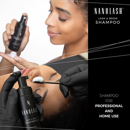 Nanolash Lash & Brow Shampoo 50 ml - cleansing shampoo for eyelashes and eyebrows, eyelash foam, eyelash extension cleanser Beauty Goddess ScentiMelti Wax Melts