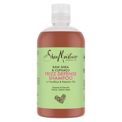 SheaMoisture Raw Shea & Cupuacu Frizz Defense Shampoo, 384ml - ScentiMelti Home Fragrance, Beauty & Gifts UK