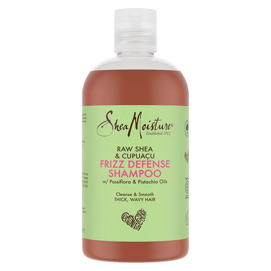 SheaMoisture Raw Shea & Cupuacu Frizz Defense Shampoo, 384ml - ScentiMelti Home Fragrance, Beauty & Gifts UK