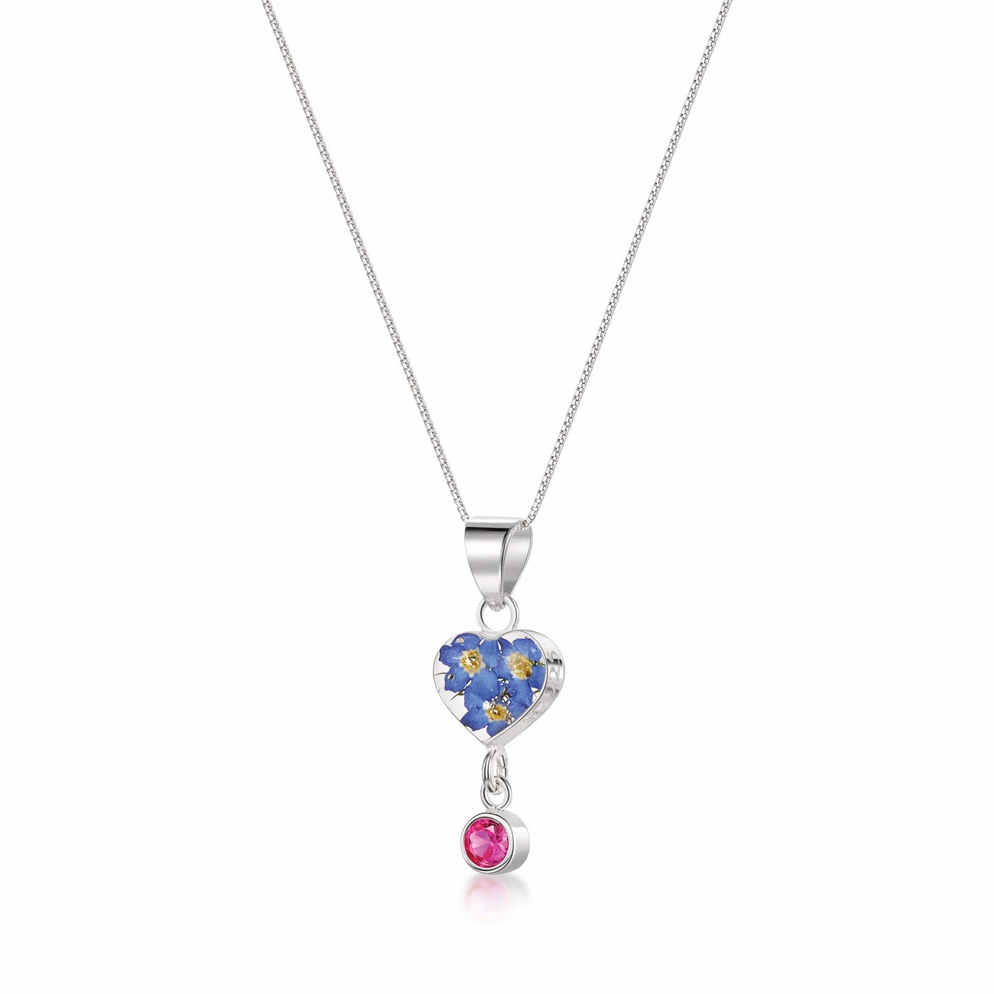 Shrieking Violet's Handmade Birthstone Necklaces: Nature's Beauty in Sterling Silver - ScentiMelti Home Fragrance, Beauty & Gifts UK