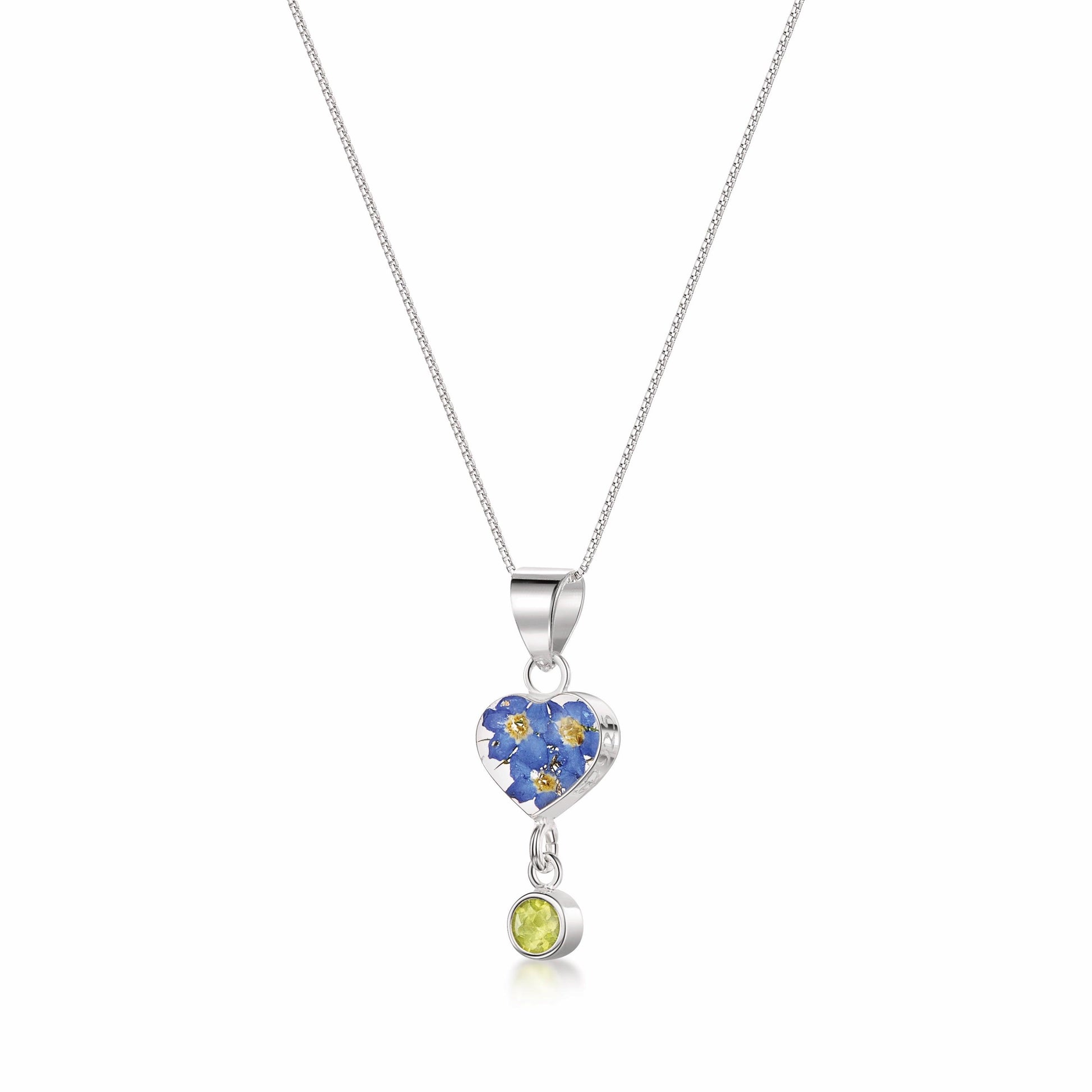 Shrieking Violet's Handmade Birthstone Necklaces: Nature's Beauty in Sterling Silver - ScentiMelti Home Fragrance, Beauty & Gifts UK