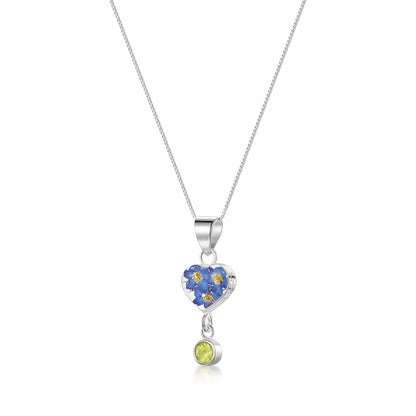 Shrieking Violet's Handmade Birthstone Necklaces: Nature's Beauty in Sterling Silver - ScentiMelti Home Fragrance, Beauty & Gifts UK