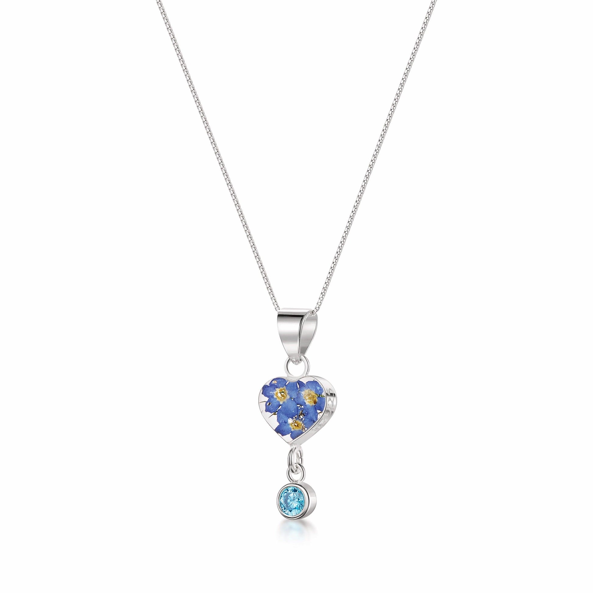 Shrieking Violet's Handmade Birthstone Necklaces: Nature's Beauty in Sterling Silver - ScentiMelti Home Fragrance, Beauty & Gifts UK