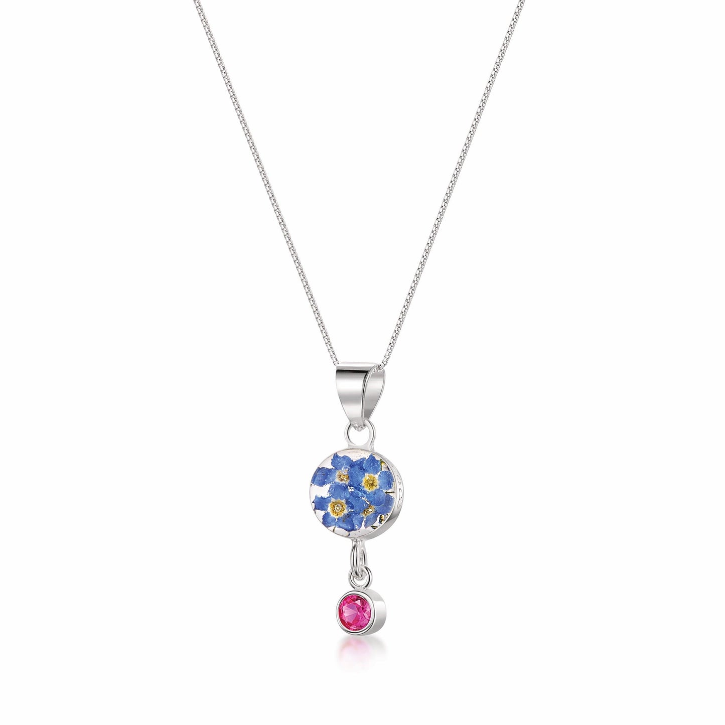 Shrieking Violet's Handmade Birthstone Necklaces: Nature's Beauty in Sterling Silver - ScentiMelti Home Fragrance, Beauty & Gifts UK