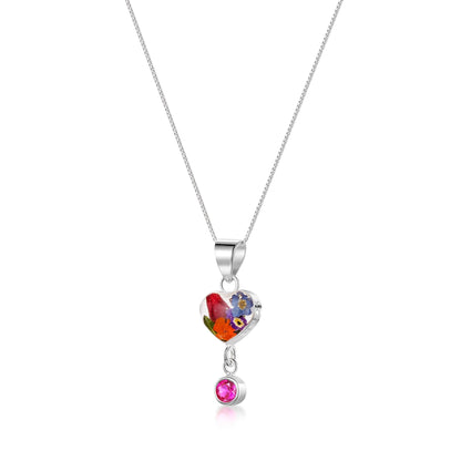 Shrieking Violet's Handmade Birthstone Necklaces: Nature's Beauty in Sterling Silver - ScentiMelti Home Fragrance, Beauty & Gifts UK