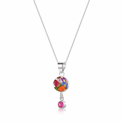 Shrieking Violet's Handmade Birthstone Necklaces: Nature's Beauty in Sterling Silver - ScentiMelti Home Fragrance, Beauty & Gifts UK