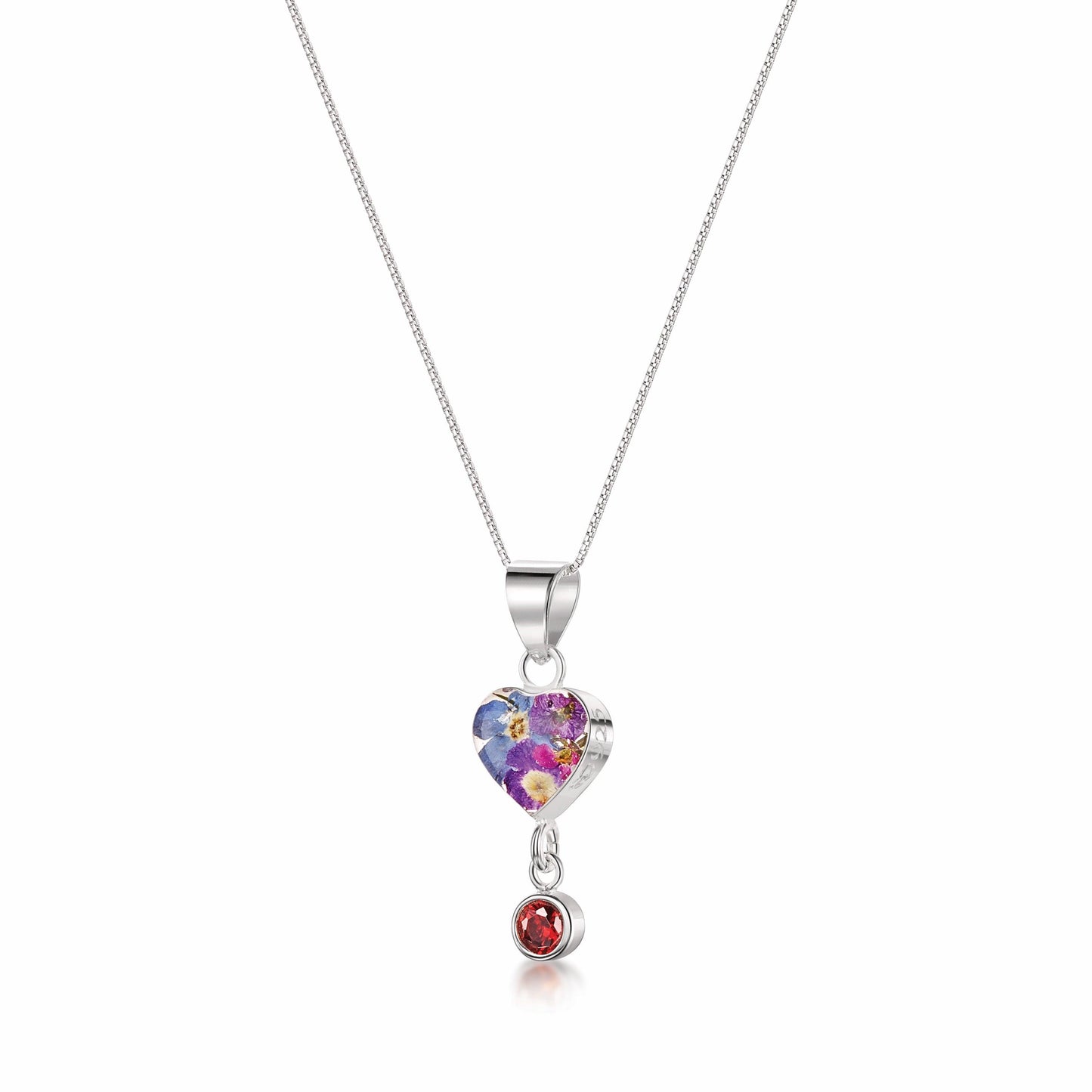 Shrieking Violet's Handmade Birthstone Necklaces: Nature's Beauty in Sterling Silver - ScentiMelti Home Fragrance, Beauty & Gifts UK