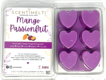 Mango & Passionfruit Wax Melts - ScentiMelti  Mango & Passionfruit Wax Melts