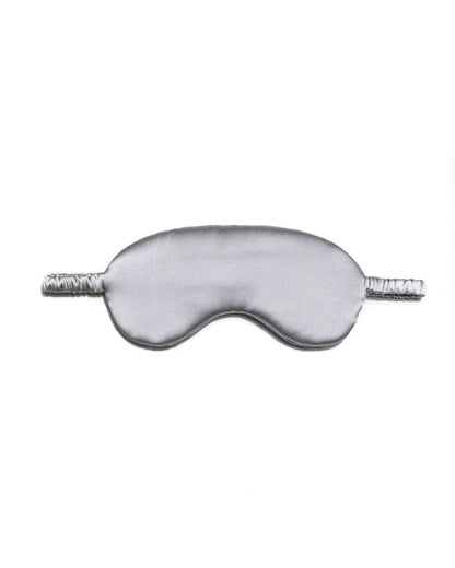 Silk Sleep Mask In Grey - ScentiMelti Home Fragrance, Beauty & Gifts UK