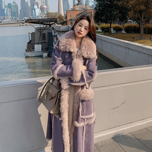 Sinead Faux Fur Long Coat