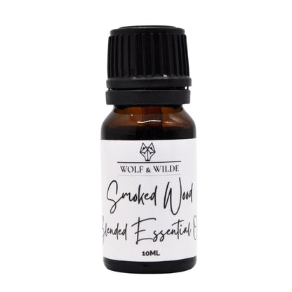 Smoked Wood Blend Pure Essential Oil 10ml Wolf & Wilde ScentiMelti Wax Melts