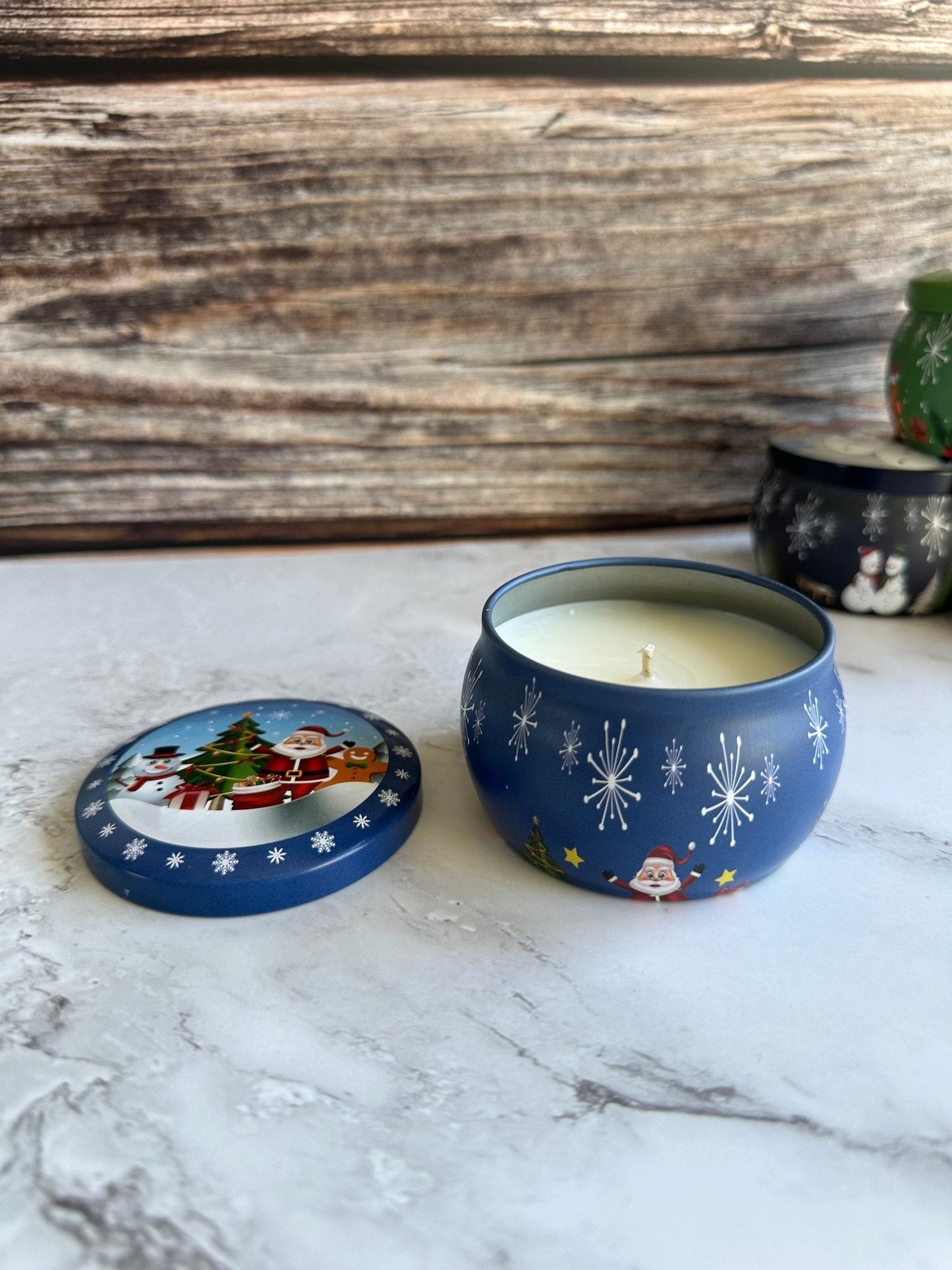 Snow Capped Fir Handpoured Coconut Wax Candle - 125g Simply Melted ScentiMelti Wax Melts