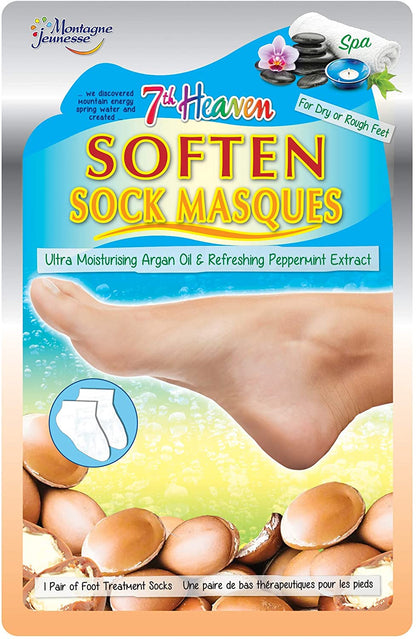 7th Heaven Soften Sock Masque 1 Pair Beauty Goddess ScentiMelti Wax Melts