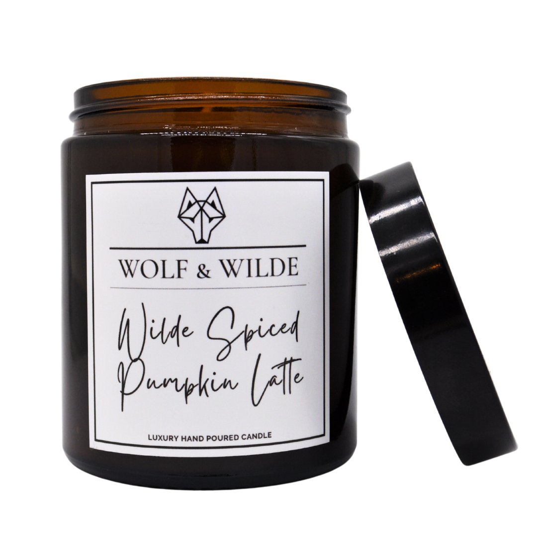 Spiced Pumpkin Latte Luxury Halloween | Autumn Scented Candle